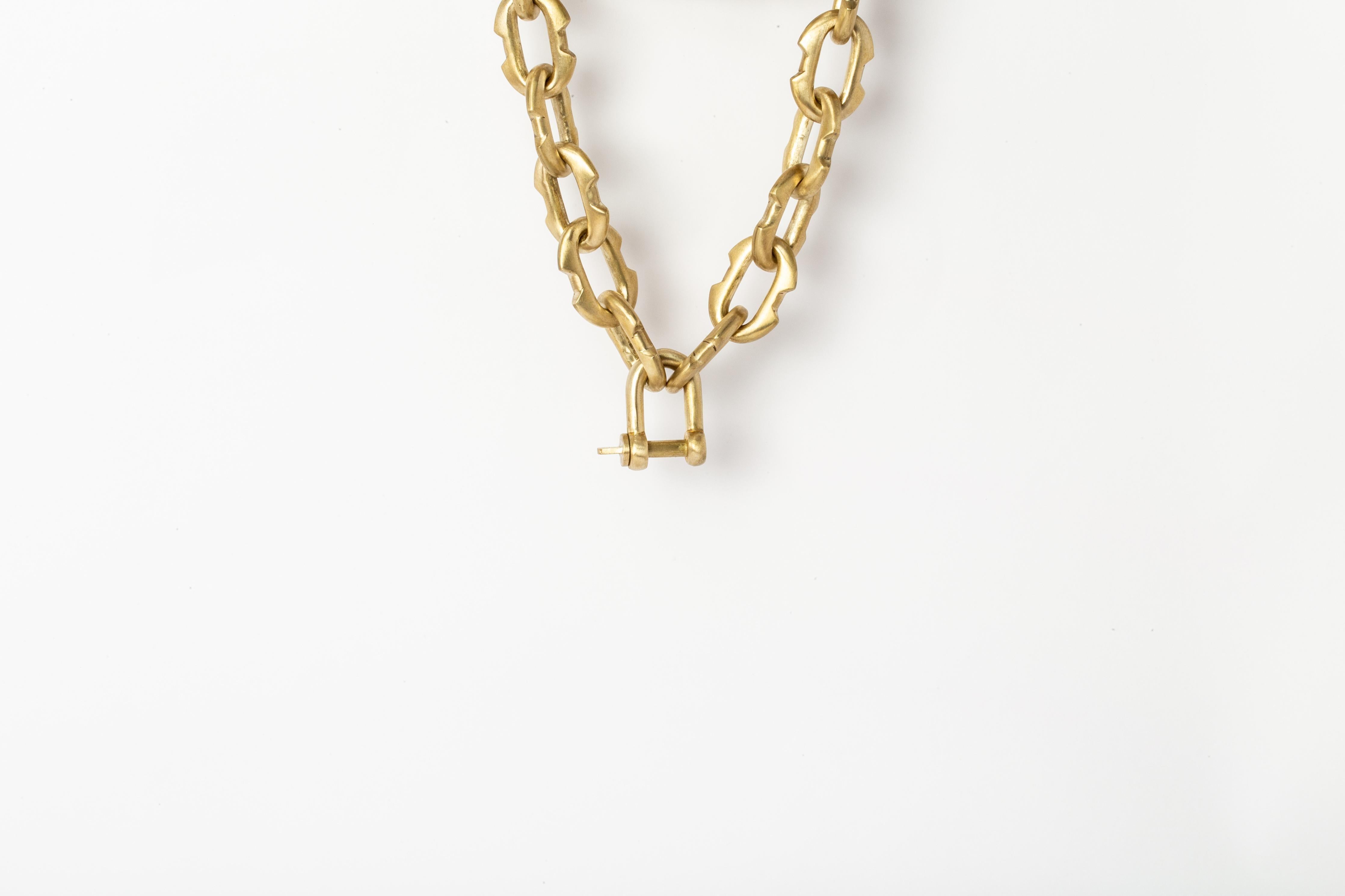 Charm Chain Choker (40cm, Small Deco Links, MR) In New Condition For Sale In Paris, FR