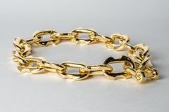 Charm Chain Choker (40cm, Small Deco Links, YG)