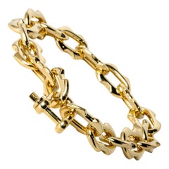 Charm Chain Choker (40cm, Small Deco Links, YG)