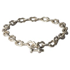 Charm-Kette Choker (45cm, Extra kleine Deko-Glieder, AS)