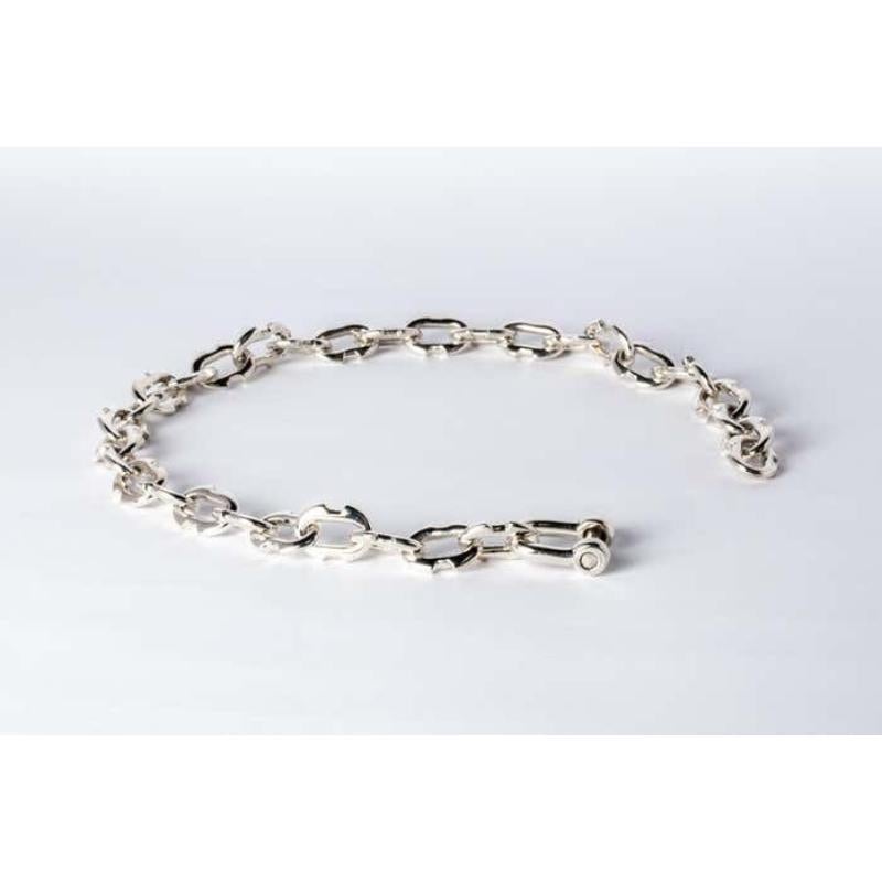 Charm Chain Choker (45cm, Extra Small Deco Links, PA) In New Condition For Sale In Paris, FR
