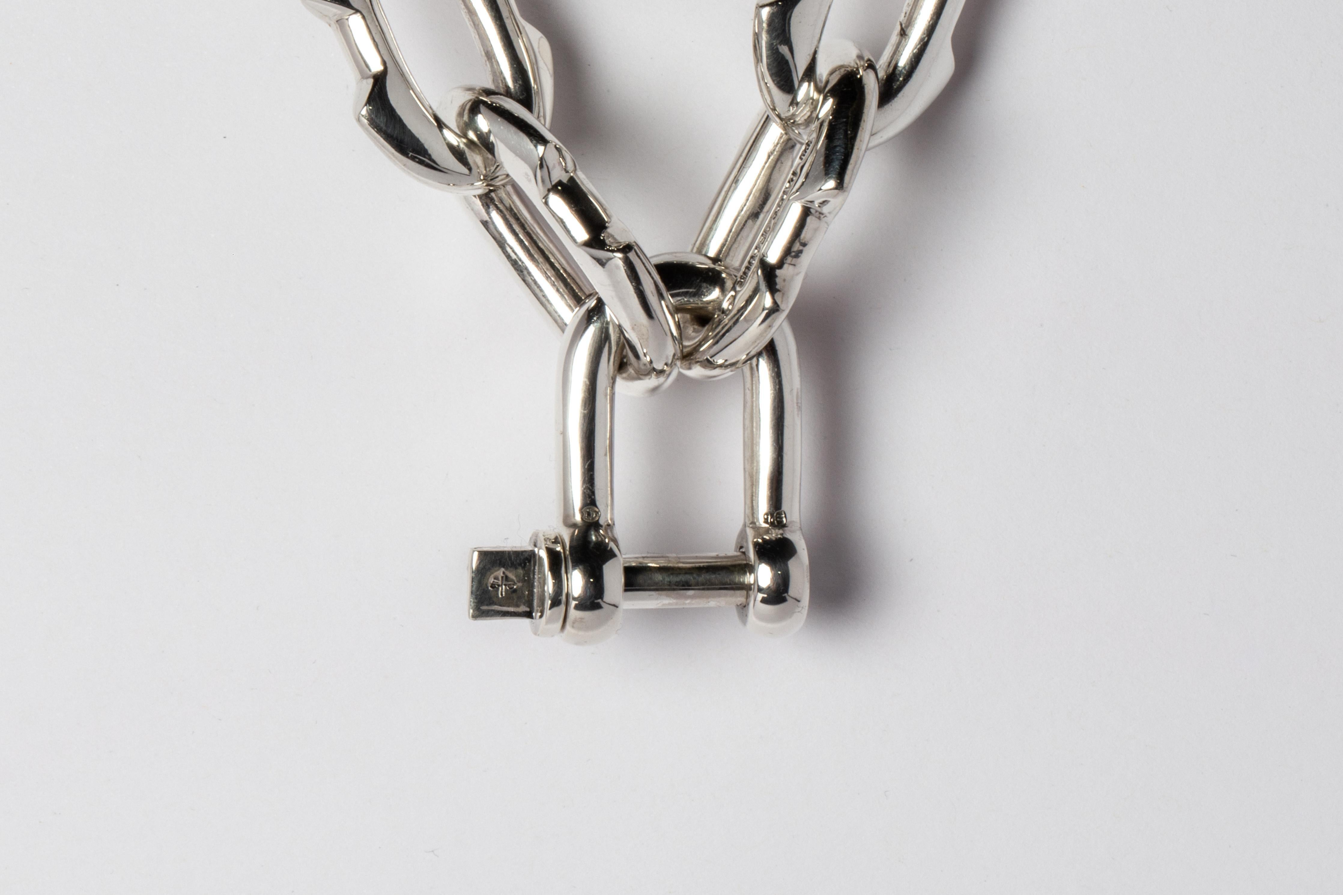 Charm-Halskette (50cm, kleine Deko-Glieder, PA) im Angebot 2