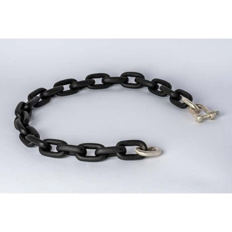 Charm-Halskette (50cm, Kleine Glieder, KU+MA) für Damen oder Herren im Angebot