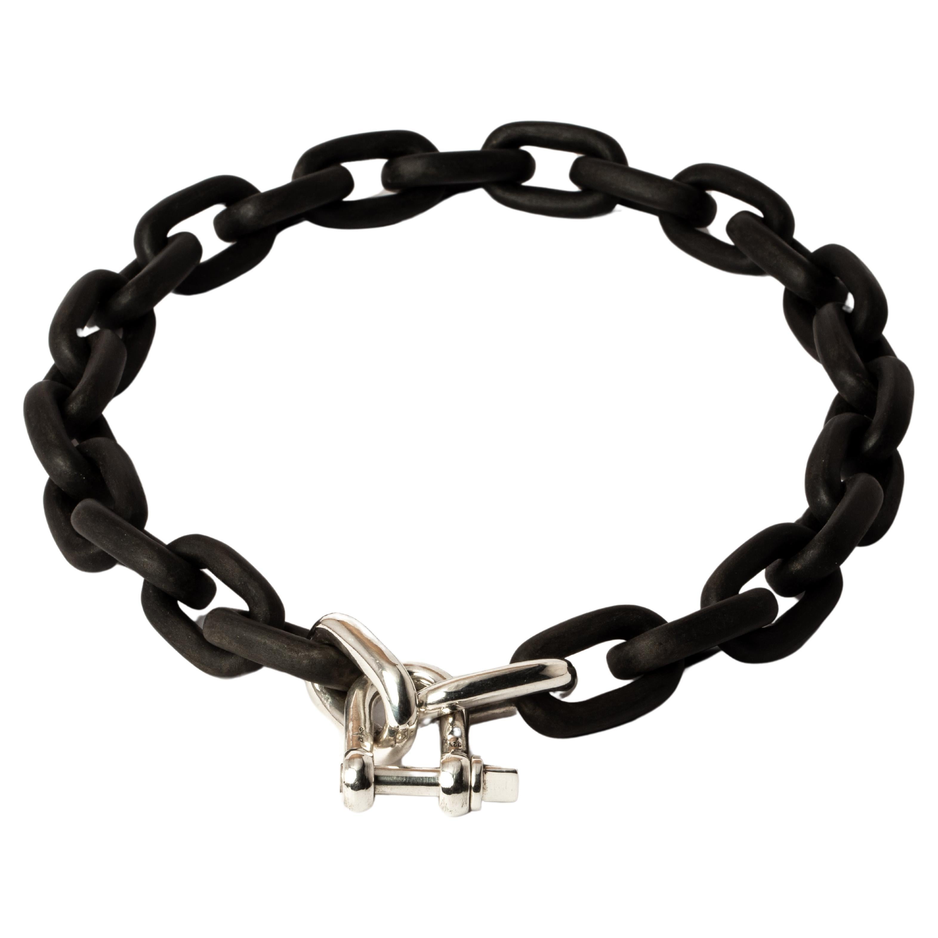 Charm Chain Necklace (50cm, Small links, KU+PA)