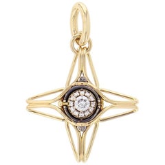 Diamonds Étoile Mira Charm in 18k yellow gold by Elie Top