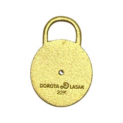 CHARM ME UP 22k Gold Diamantanhänger mit Diamanten von DOROTA LASAK