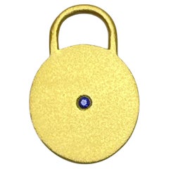 CHARM ME UP 22k gold sapphire charm by DOROTA LASAK