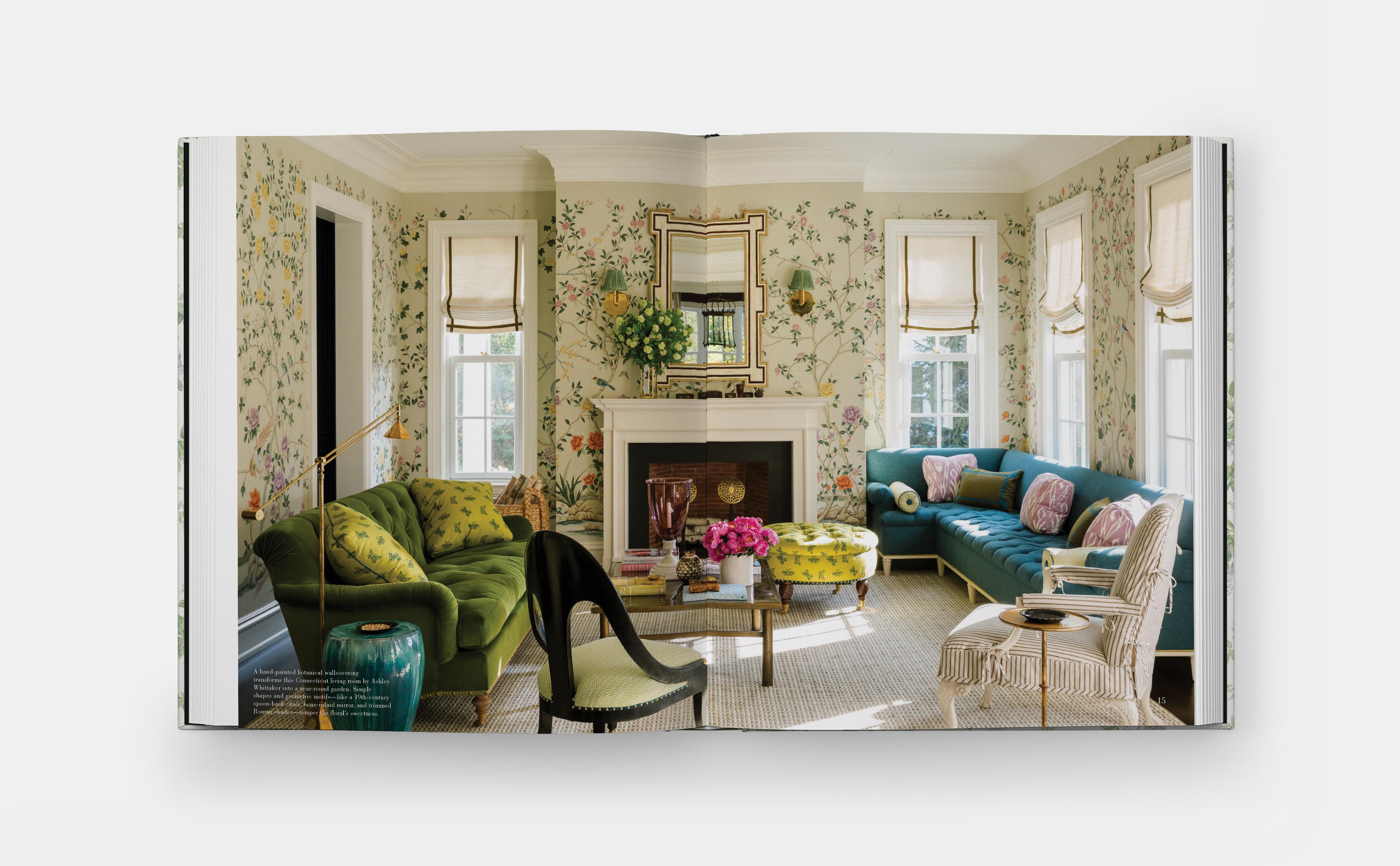 More than 250 rooms by iconic designers – the definitive illustrated handbook on the timeless style of grand millennial-chic
Chintz, ruffles, wicker, and skirts: old-school decorating details are making a comeback in a fresh, new way thanks to a