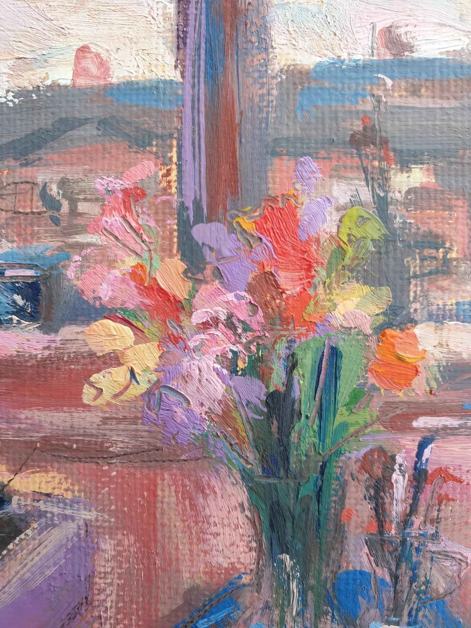 Studio Window by Charmaine Chaudry [2021]
original

Oil paint on canvas board

Image size: H:20 cm x W:15 cm

Complete Size of Unframed Work: H:20 cm x W:15 cm x D:0.1cm

Sold Unframed

Please note that insitu images are purely an indication of how