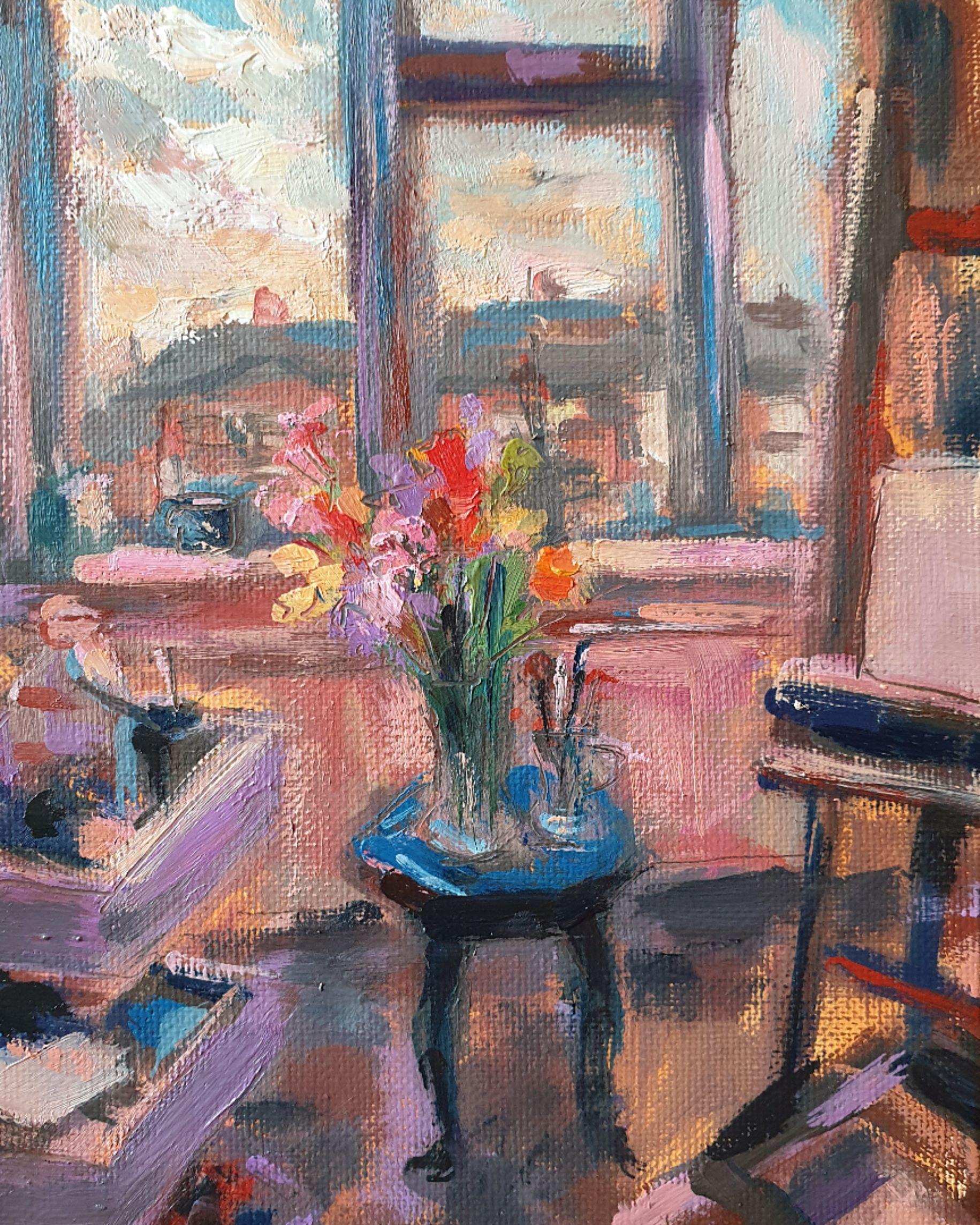 Charmaine Chaudry Interior Painting - Studio Window