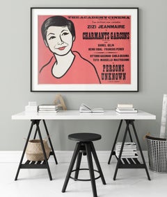 Charmants Garcons/Persons Unknown 1959 Academy Cinema Film Poster, Strausfeld