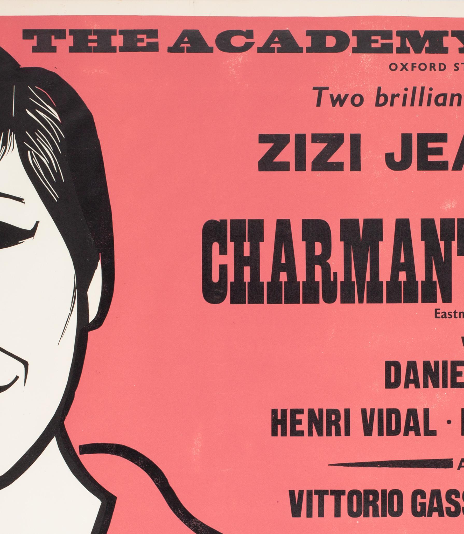 Affiche de film, Chzrmants Garçons/Persons Unknown, Academy Cinema, Strausfeld, 1959 Bon état - En vente à Bath, Somerset