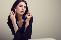 Charmed Tassels Earrings in Vermeil Gold