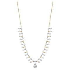 3.09ct Diamond Chain Necklace - Pan