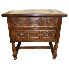 Charming 18th Century Rustic Side Table