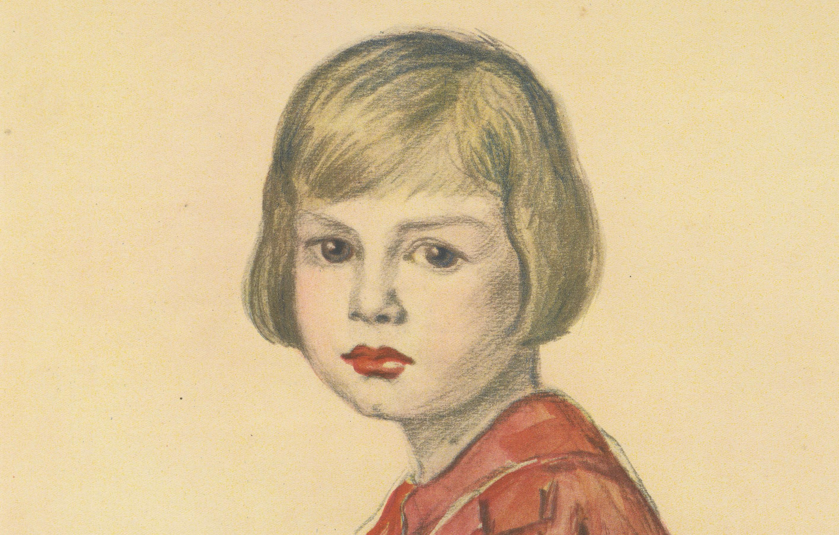 Charmantes Kinderporträt 
