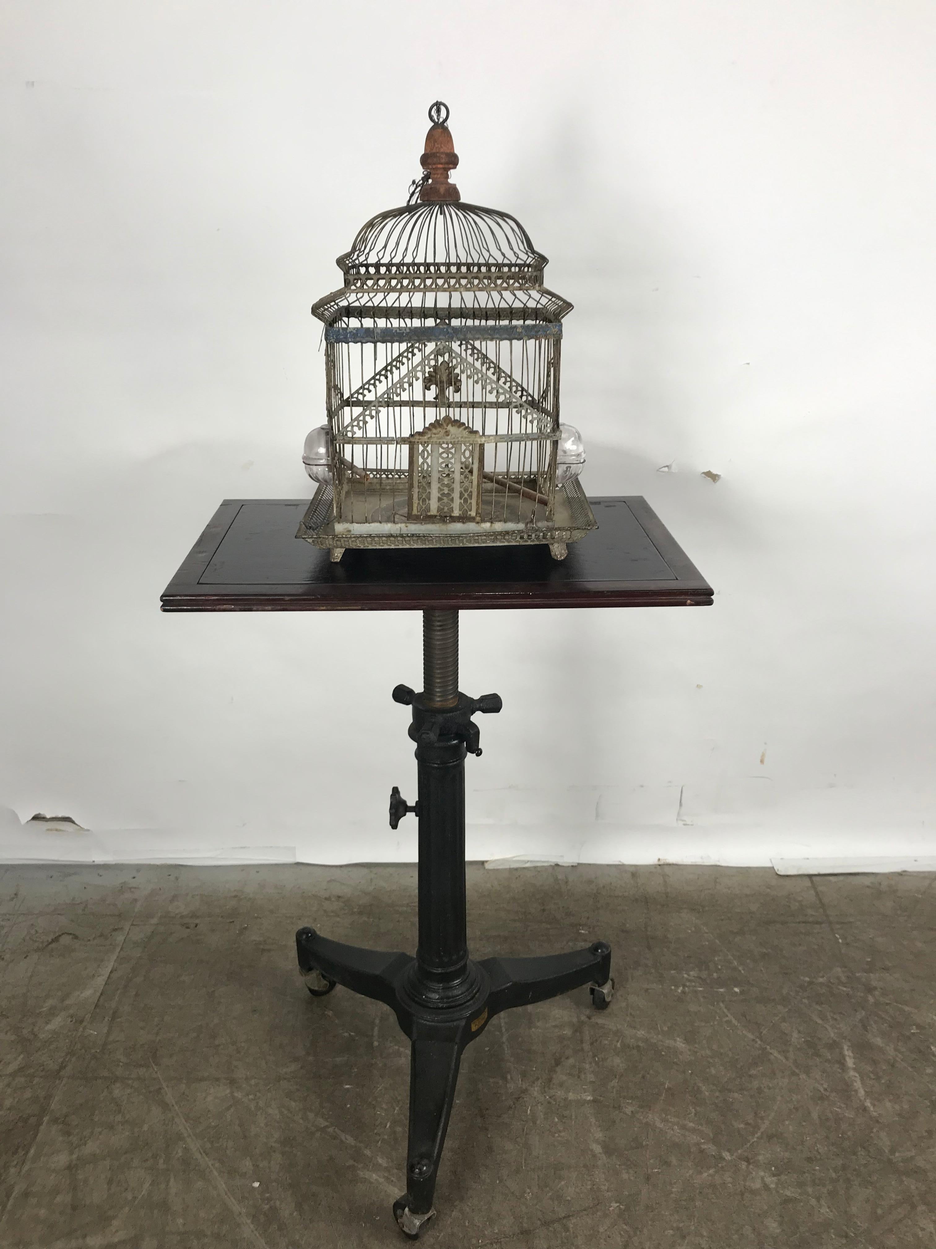 French Charming 19th Century Architectural Birdcage