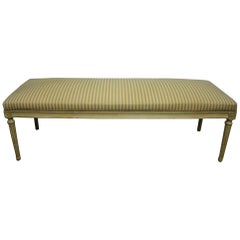 Charming 19th Century French Banquette