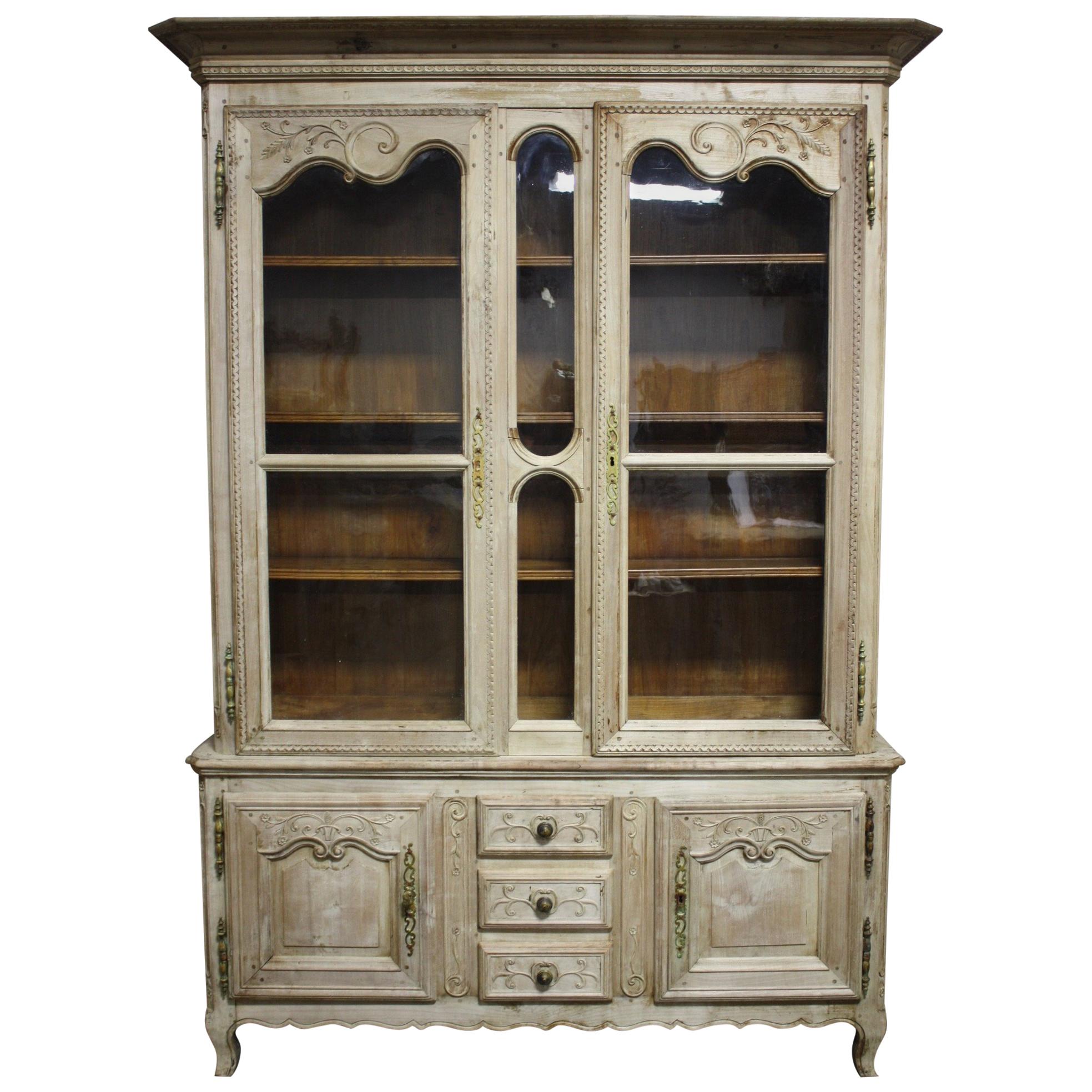 Charming 19th Century French Cabinet "deux-corps"