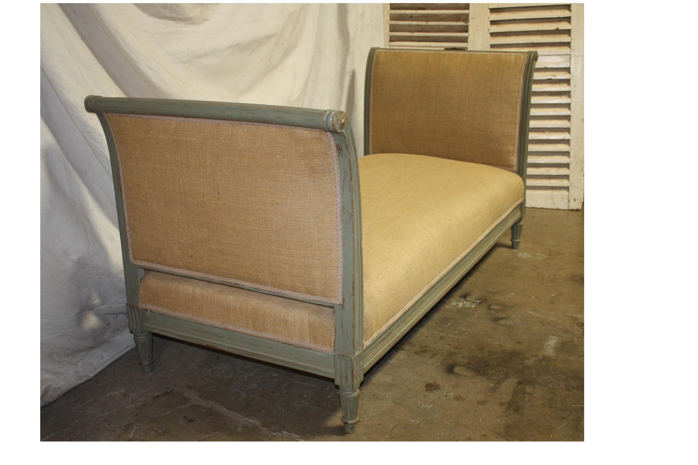 Charming 19th Century French Day Bed 1