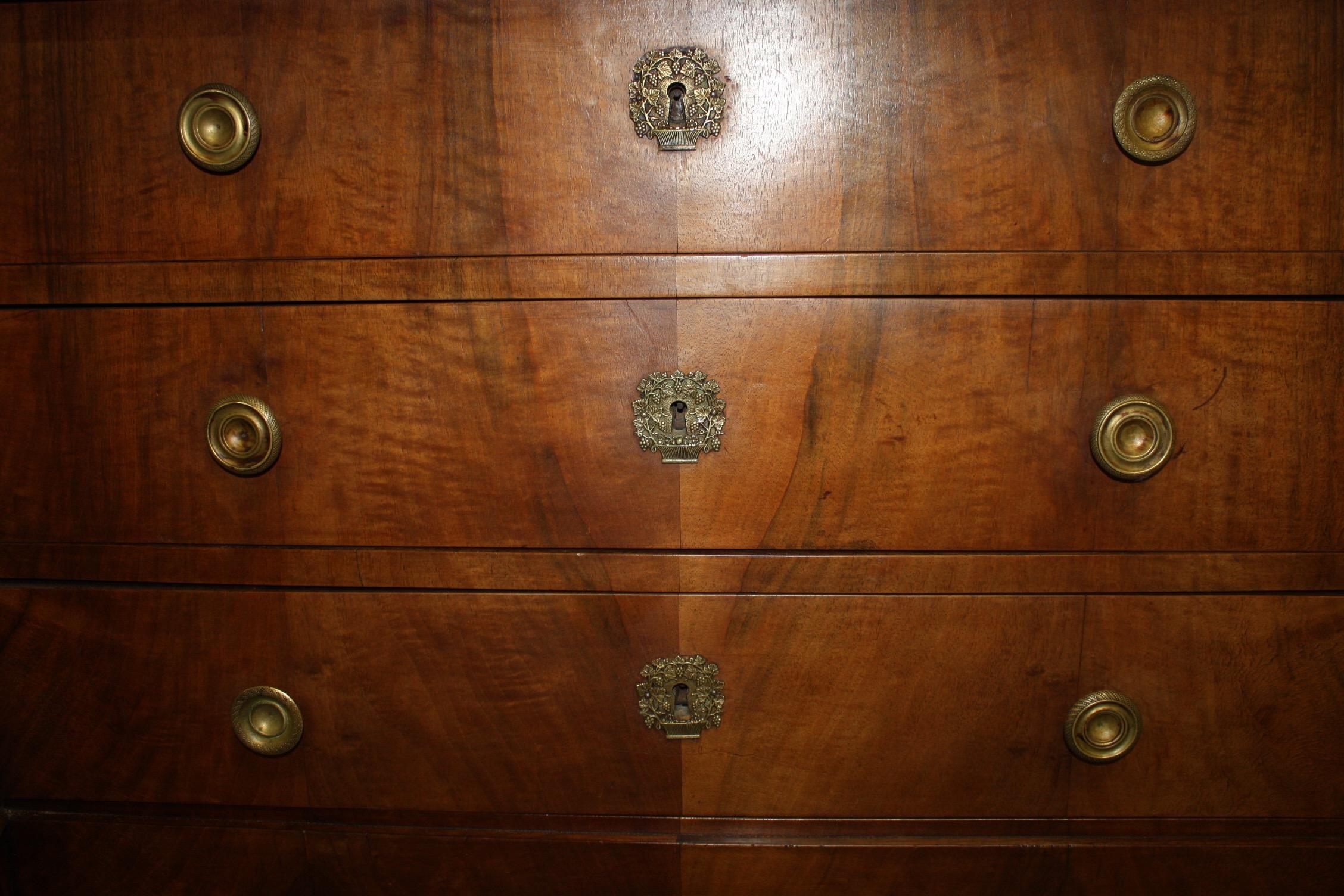 Charming 19th Century French Empire Chest 3