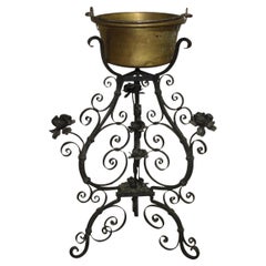 Charming 19th Century French Iron Planter