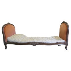 Charming 19th Century French Window Seat or Day Bed