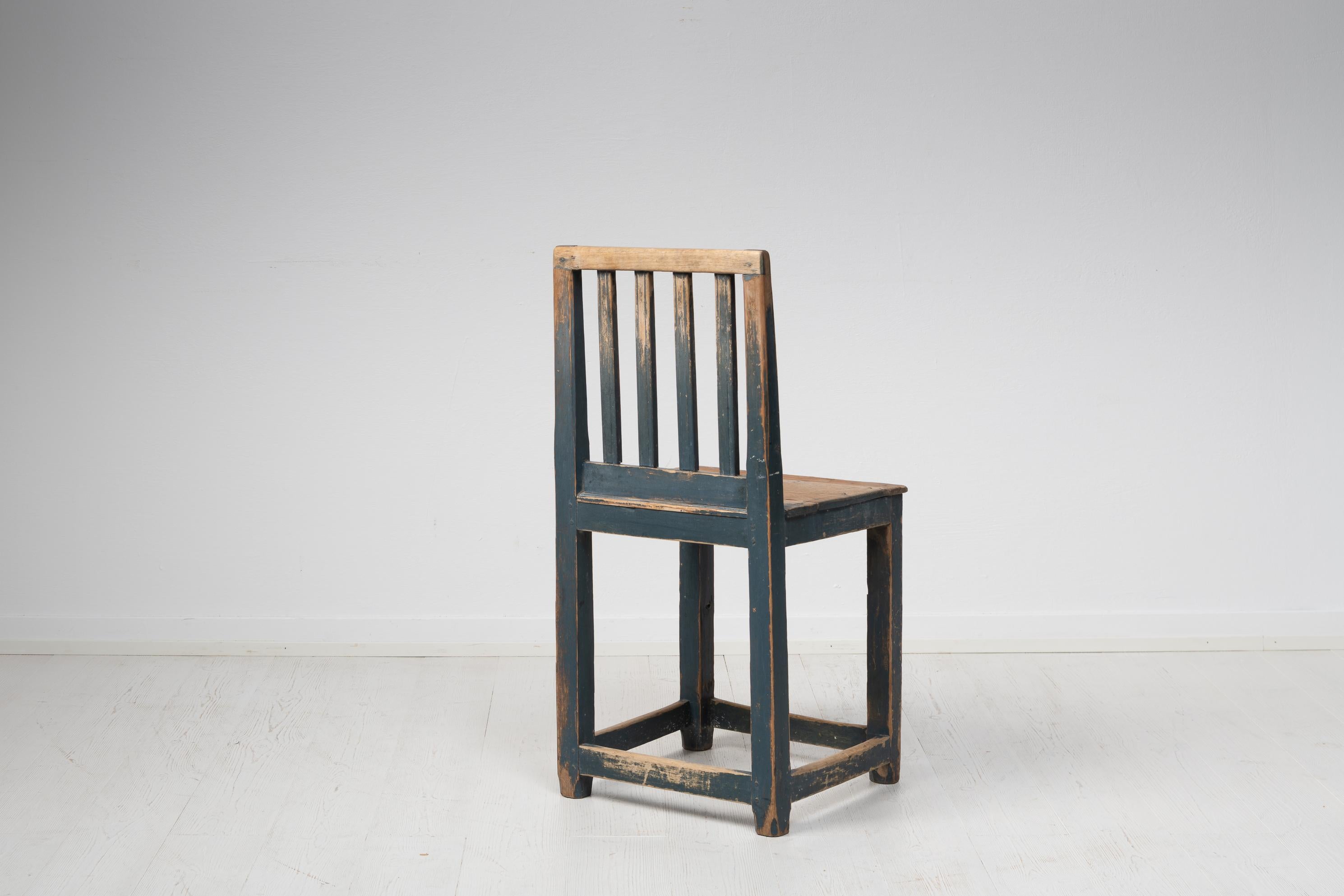 Suédois Charmante chaise d'art populaire suédoise du 19ème siècle en vente