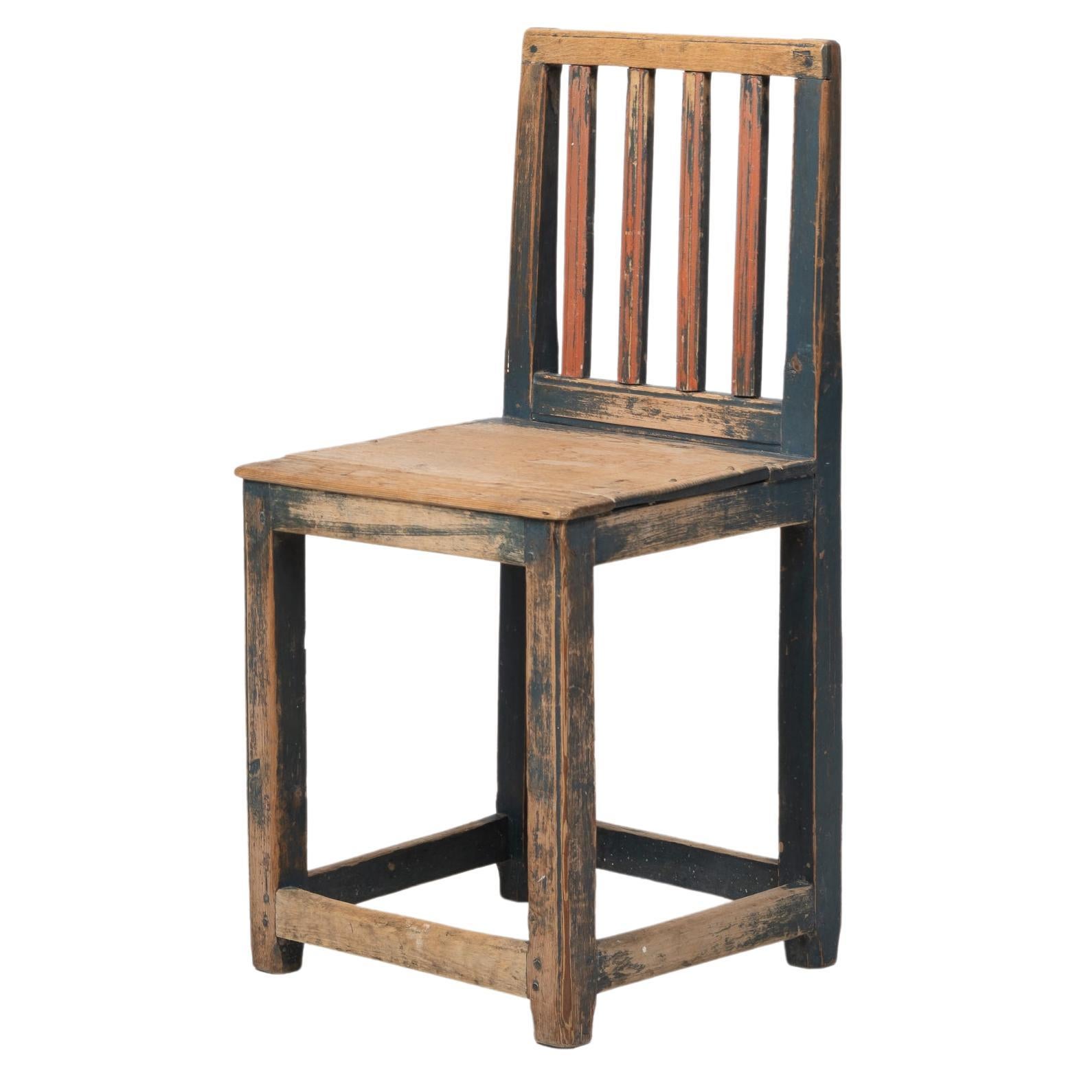 Charming 19th Century Swedish Folk Art Chair