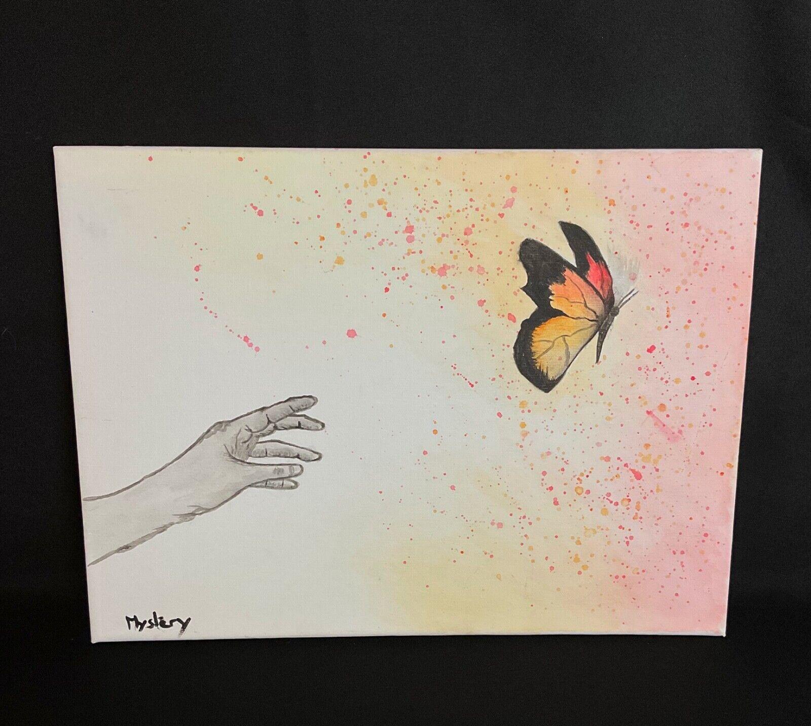 Charmante peinture acrylique 