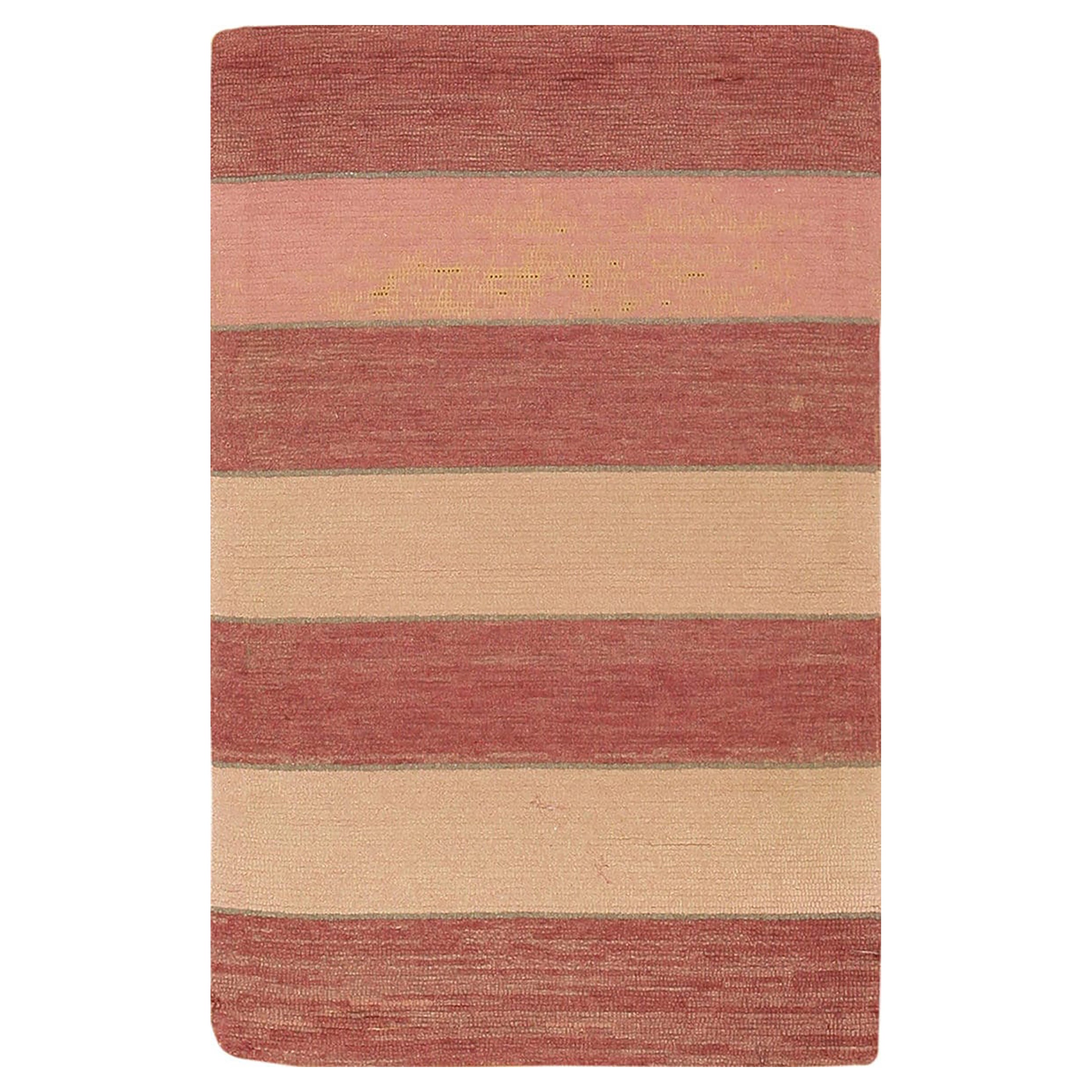 Charme Antiques Hooked Rug 1'10" x 2'11" in vendita
