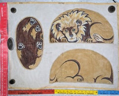 Charming Animal Needlepoint Pillow Blanks, Lou Gartner Estate