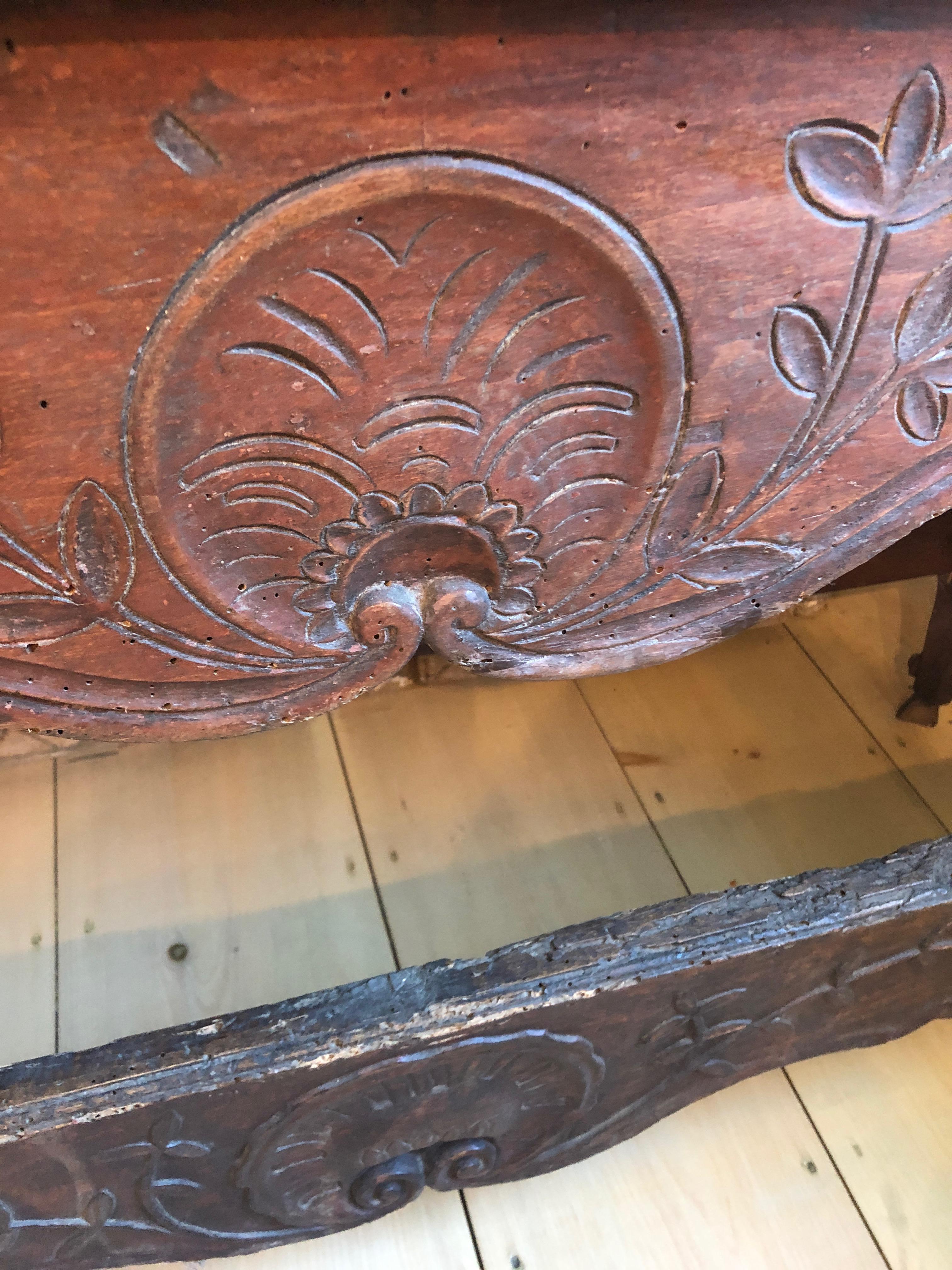 bread table antique