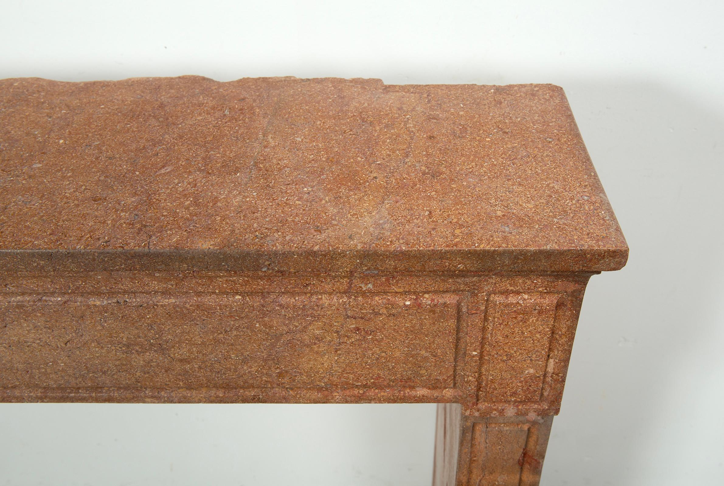 Charming Antique Louis XVI-style Fireplace Mantel For Sale 6