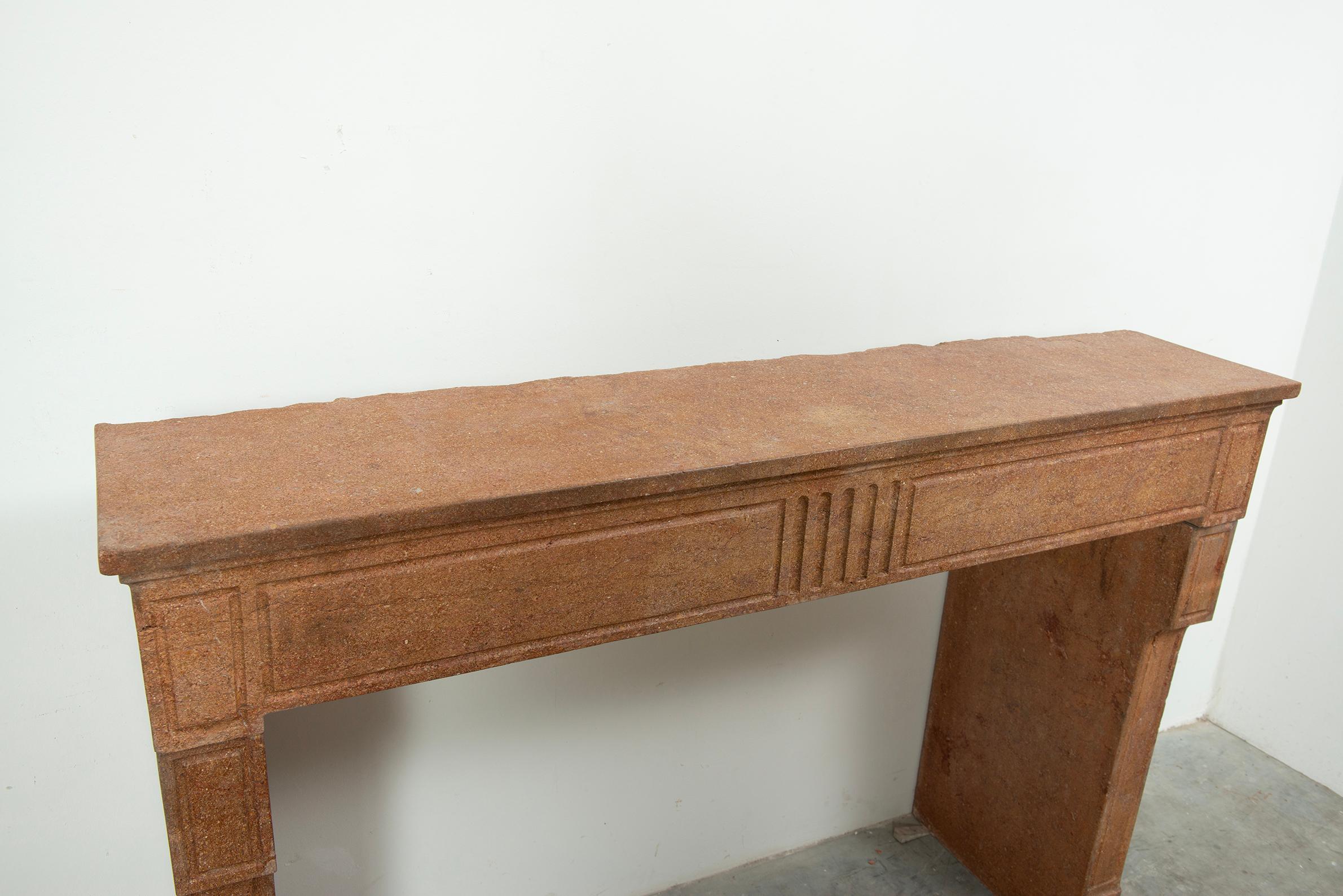 Charming Antique Louis XVI-style Fireplace Mantel For Sale 13
