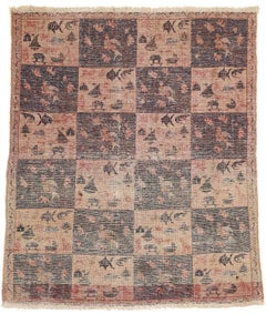Charming Antique Nursery Pictorial Rug