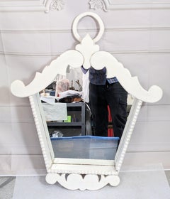 Charming Art Deco Mirrored Wall Display