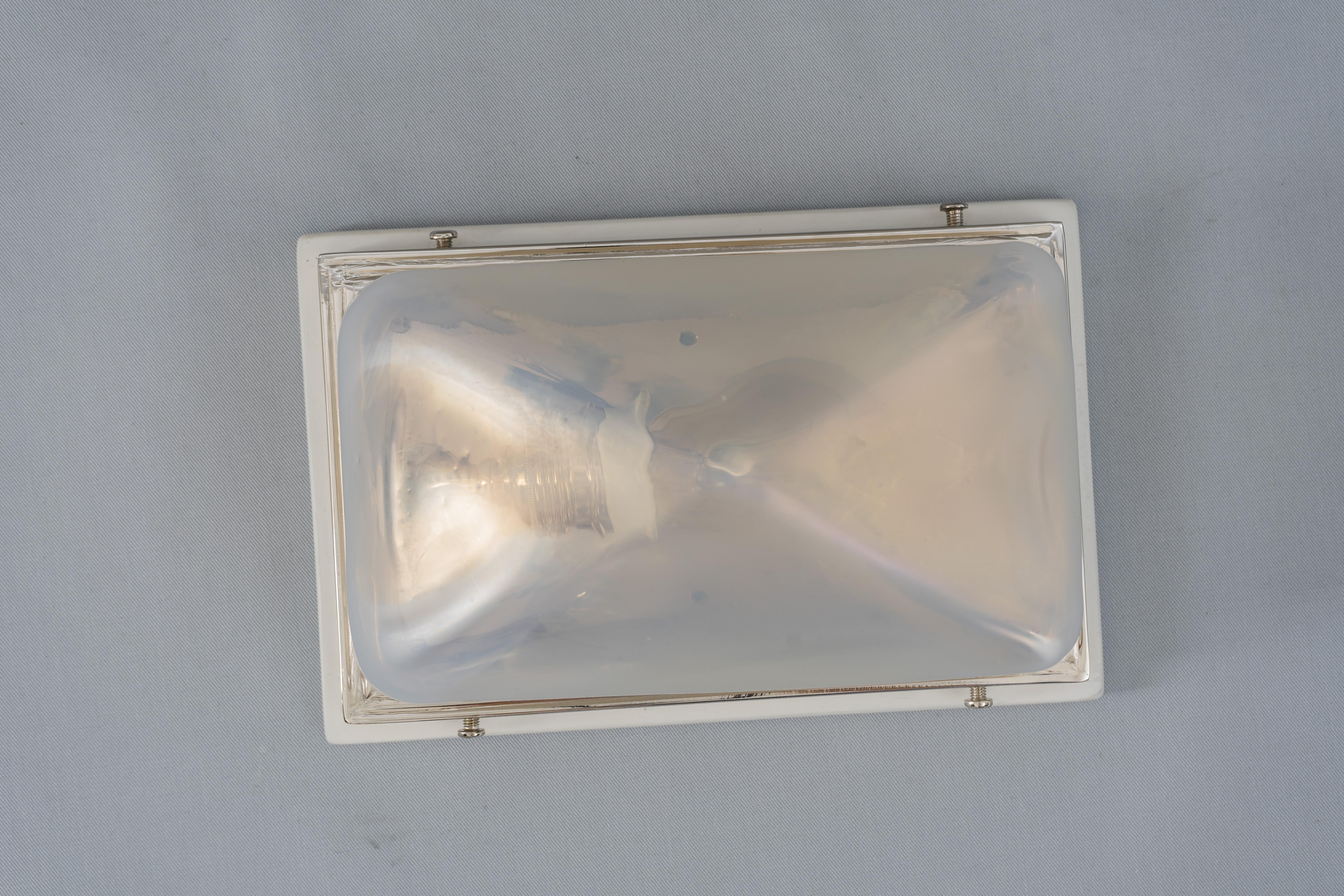 Charmante Art Deco Wand- oder Deckenlampe Wien:: um 1920er Jahre im Angebot 3