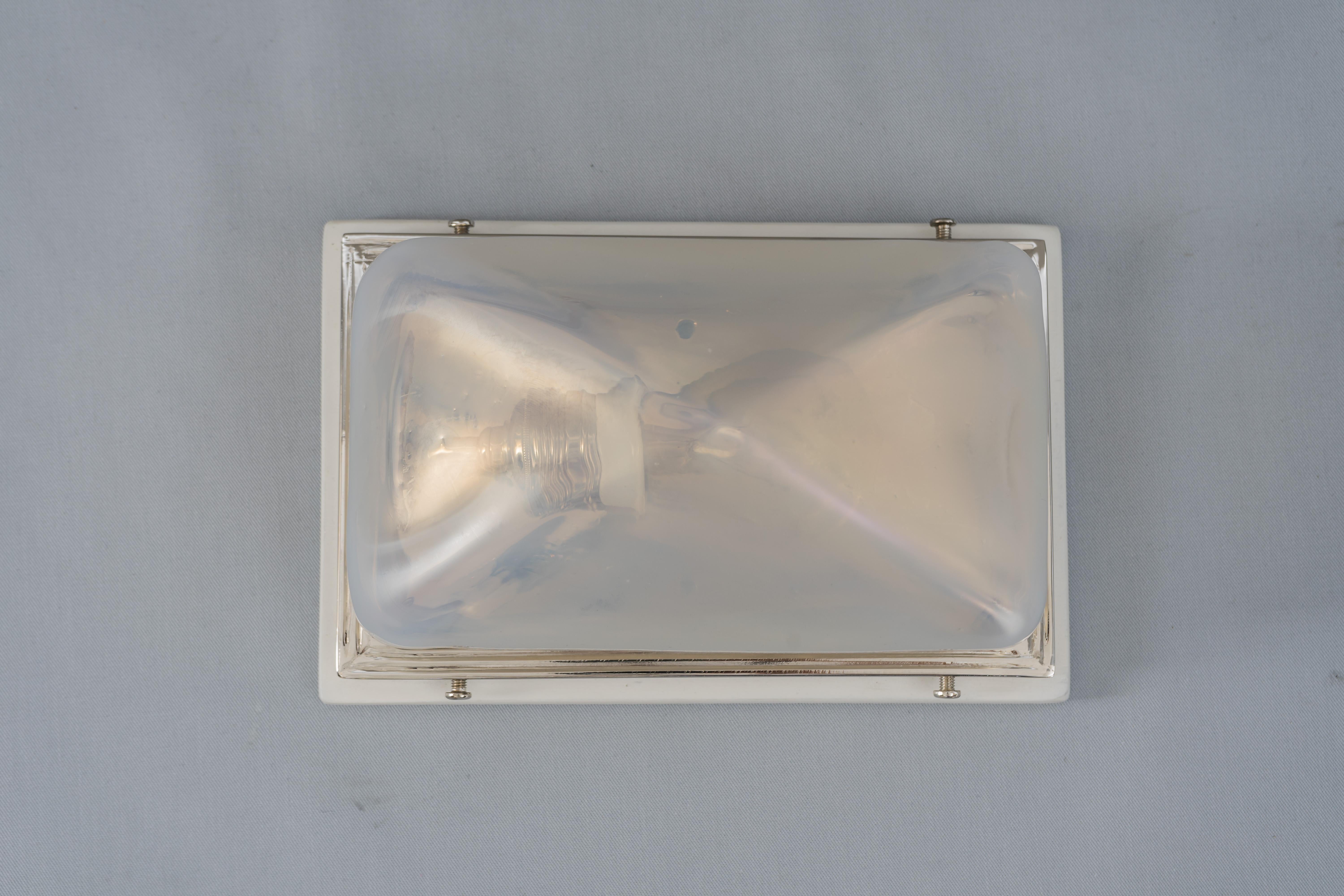 Charming Art Deco Wall or Ceiling Lamp Vienna, circa 1920s For Sale 3