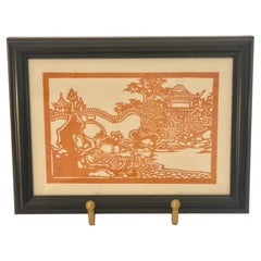 Charming Asian cut-out
