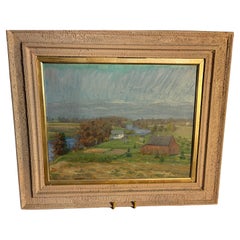 Charming Autumn Landscape by Louis Mayer