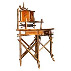 Charming bamboo desk