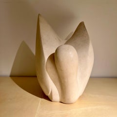 Bird Sculpture in Travertine , France 1950’s