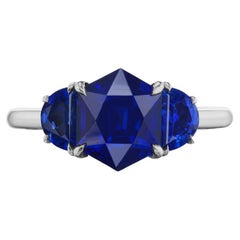 Charming Blue Sapphire Ring