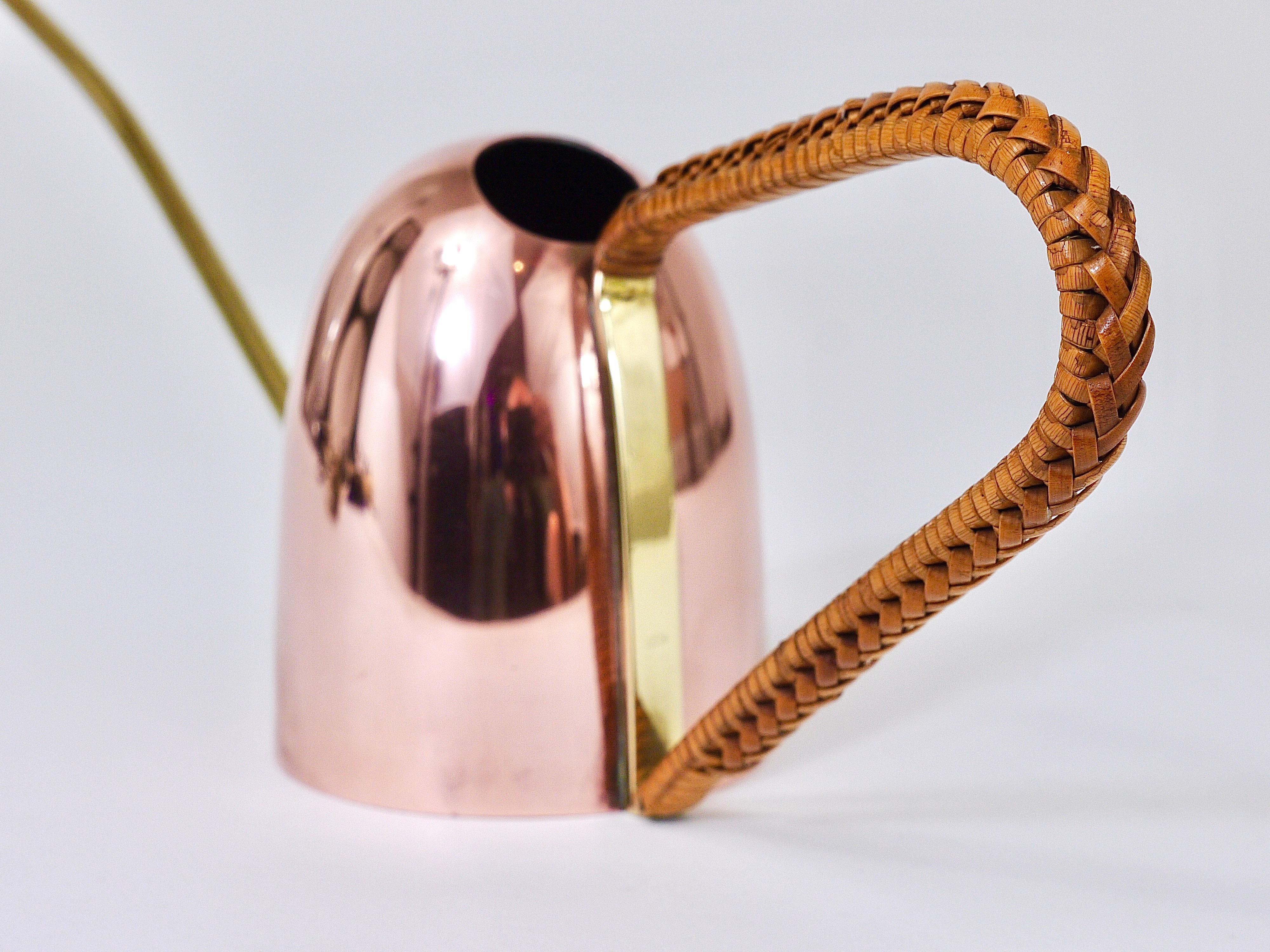 Charming Brass & Copper Watering Can in the Style of Hagenauer, Austria, 1950s 3