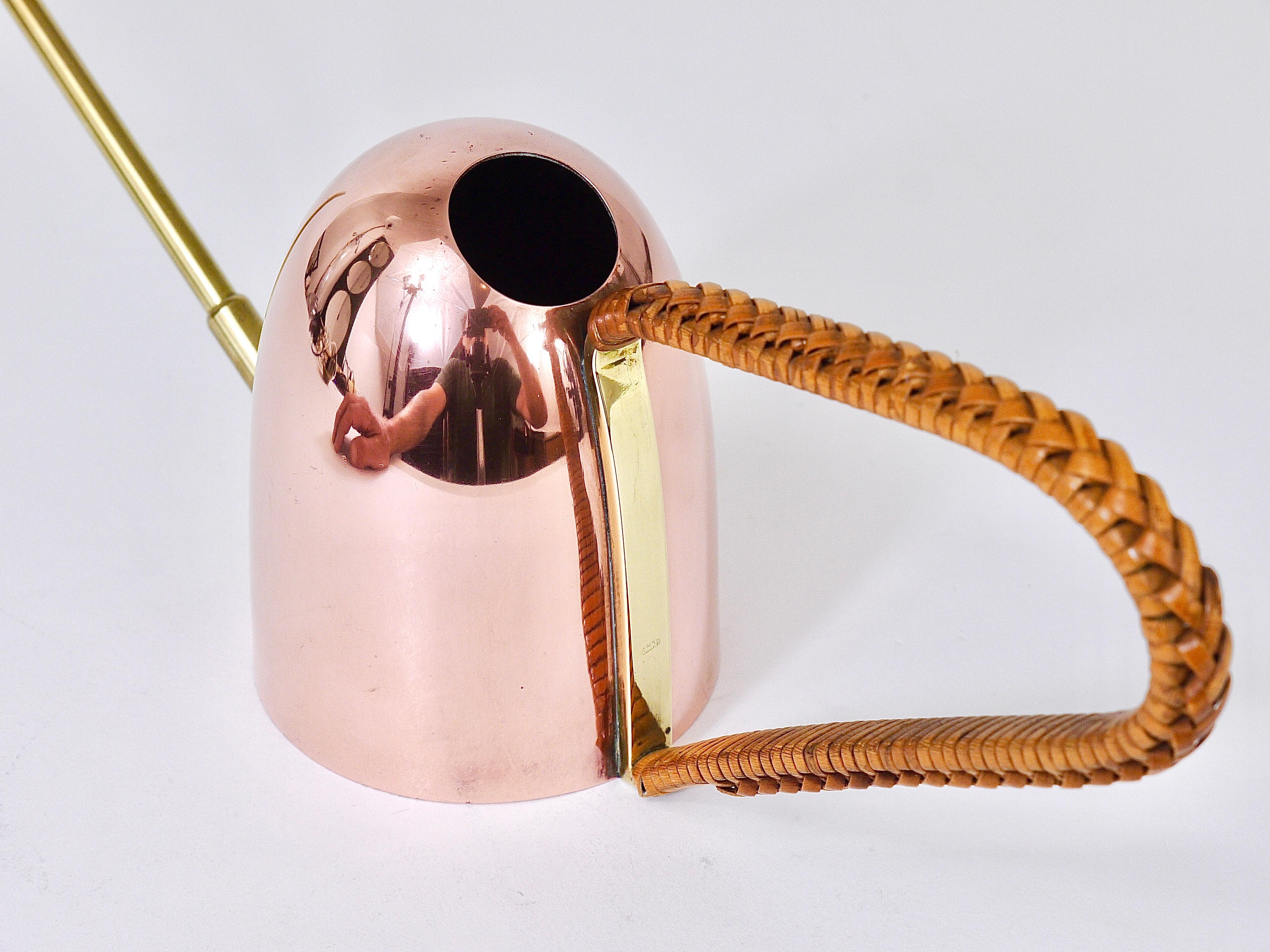 Charming Brass & Copper Watering Can in the Style of Hagenauer, Austria, 1950s 9