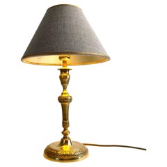 Charming Bronze Empire Table Lamp, 1820s