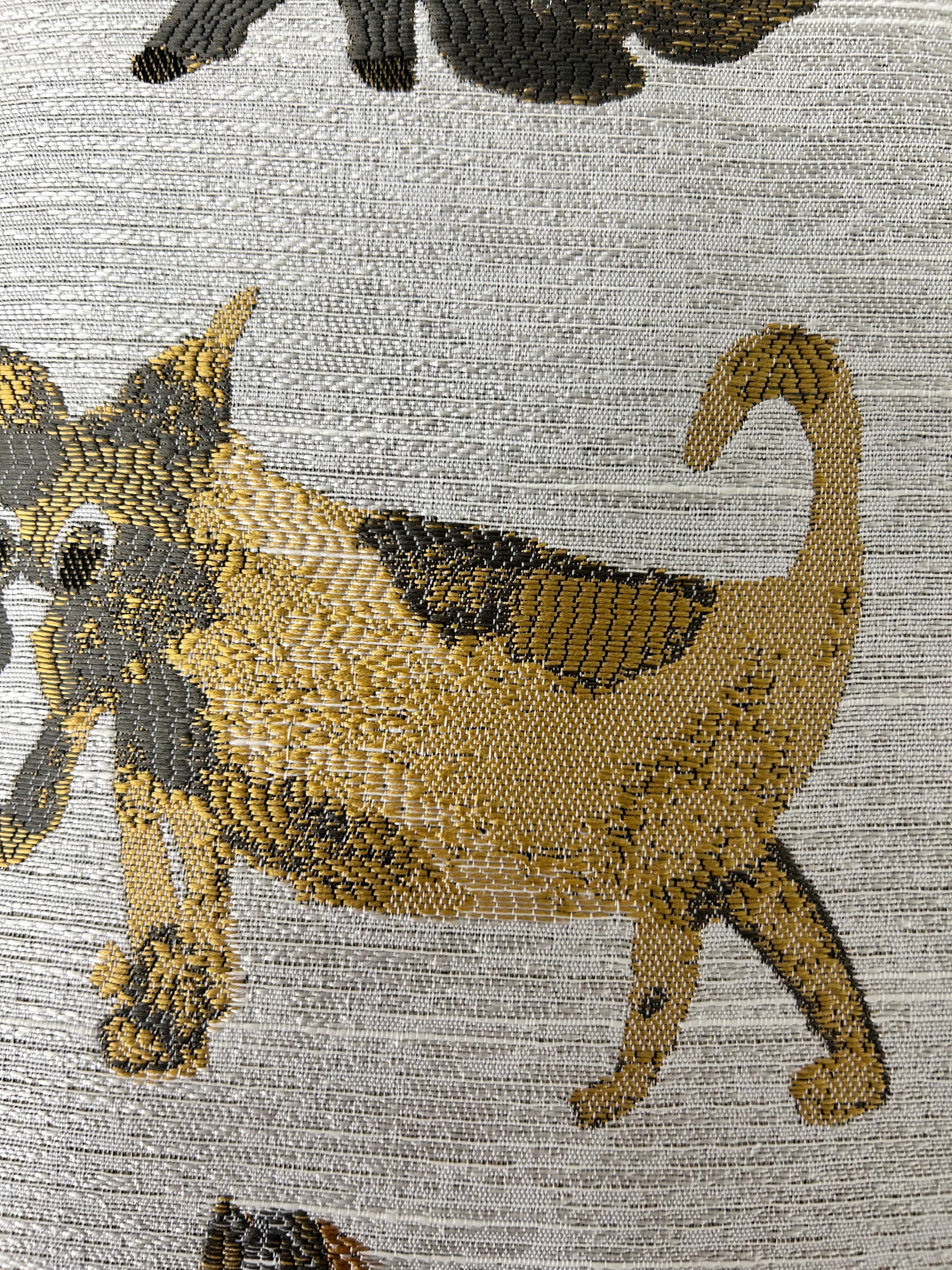 American Charming Canine Companion Pillow For Sale