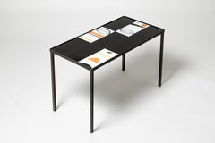 Charming Ceramic Low Table by Roger Capron Abstract Forms