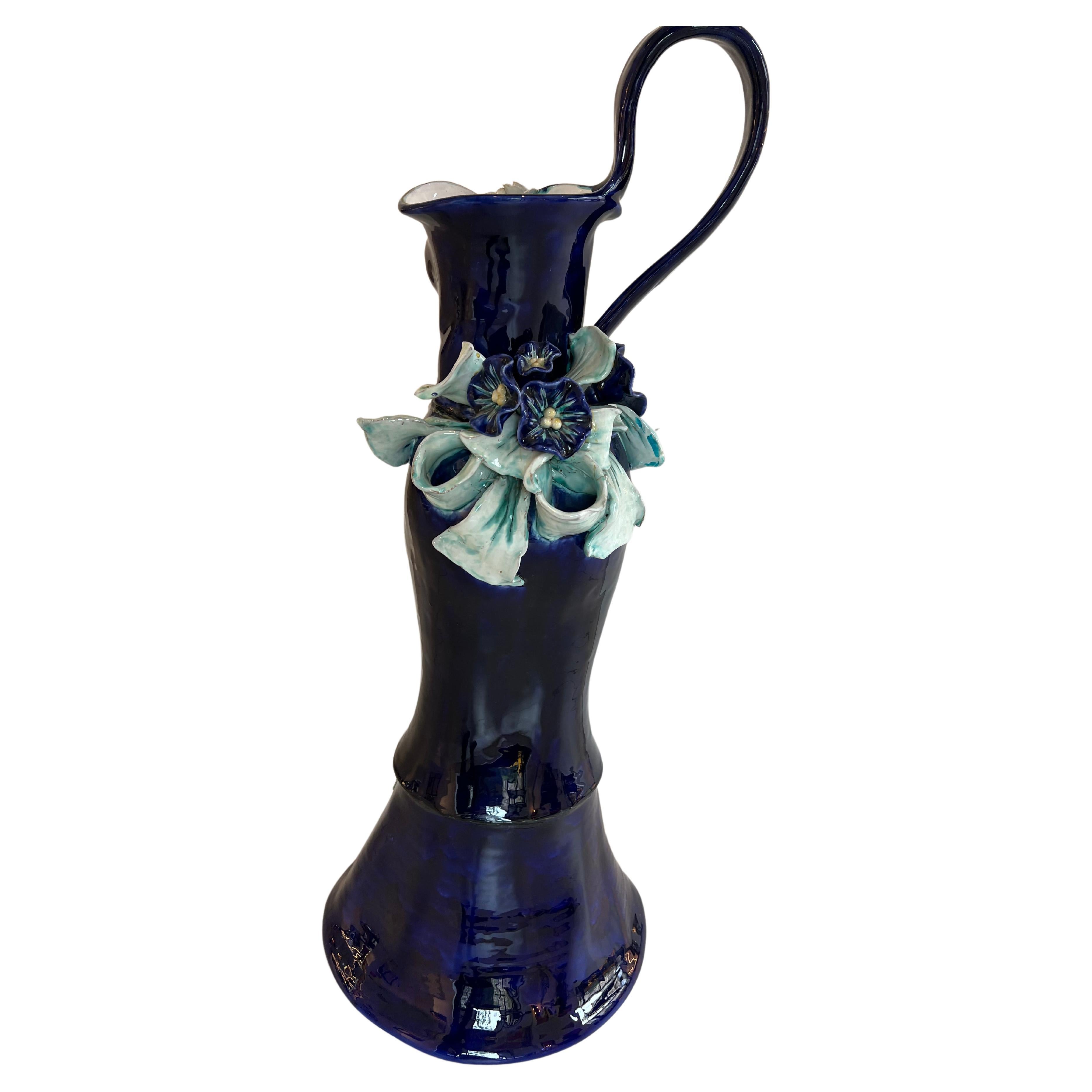Hungarian Charming Ceramic Vase For Sale